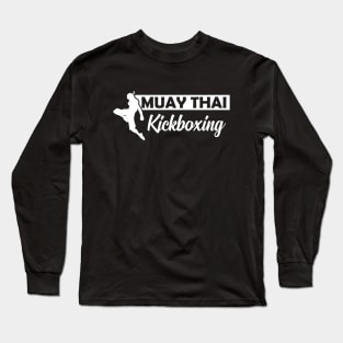 Muay Thai Kickboxing Long Sleeve T-Shirt